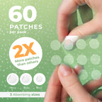 Bug Bite Patches (60 Pack) Mosquito Bite Itch Relief for Kids (Hydrocolloid, Aloe Vera & Witch Hazel, Mosquito Patches for Skin, Bug Bite Itch Relief Stickers for Insect Bites (Skin Friendly)