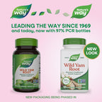 Buy now Nature's Way Wild Yam Root Capsules, Women's Traditional Health Support*, 700 mg per 2-Capsule Serving, Non-GMO Project Verified, 100 Vegan Capsules (Packaging May Vary) at indiglob india