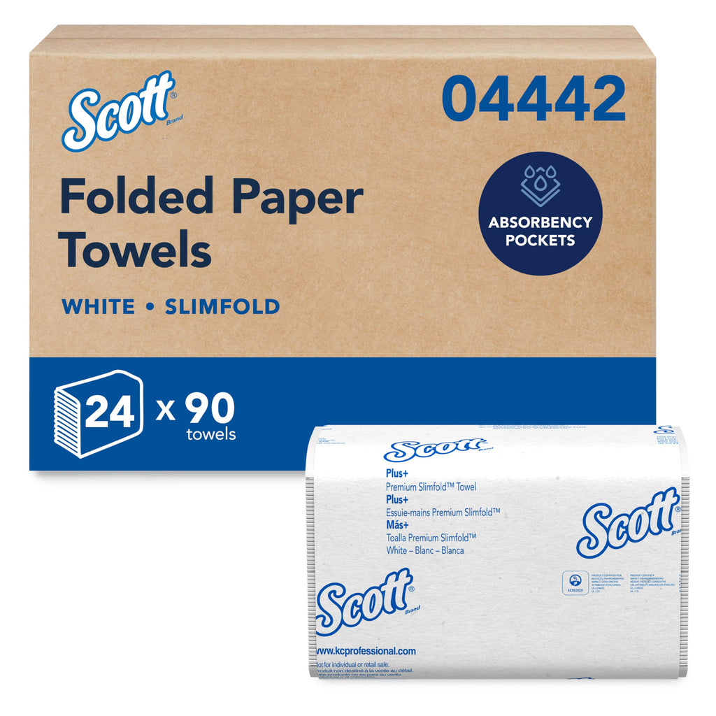 Scott Professional Slimfold Paper Towels, Bulk, 24 x 90 Sheets (04442)