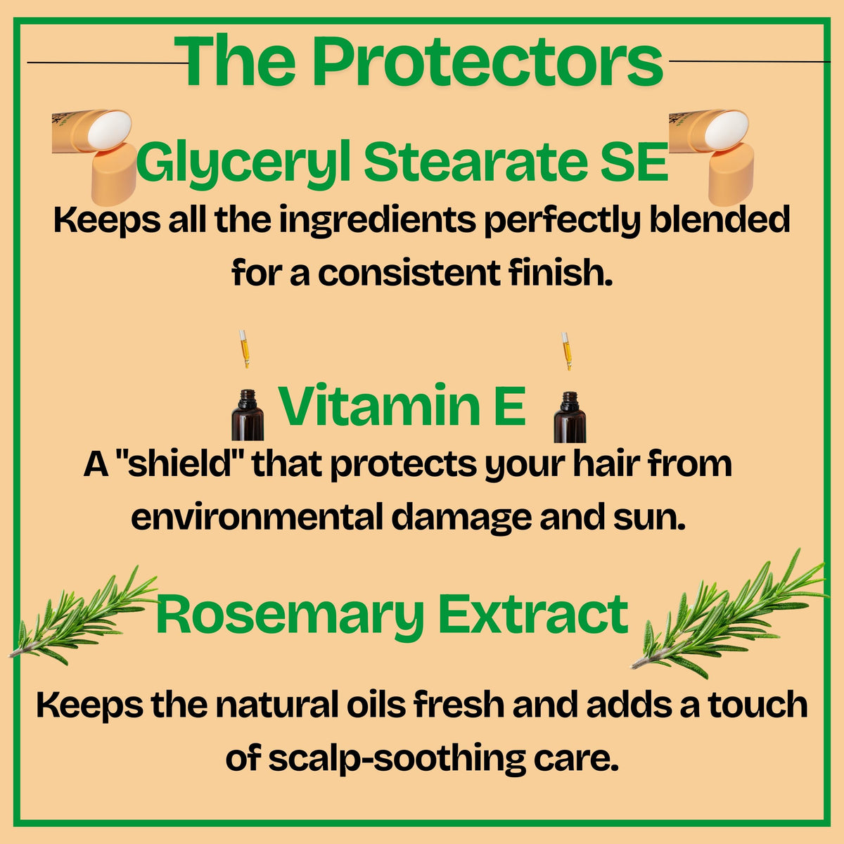 GranNaturals Slick Back Hair Wax Stick for Women - Castor, Jojoba, Coconut, Meadowfoam Oils - Smoothing Stray Flyaways, Taming Frizz, Styling Sleek Bun & Ponytail w/Rosemary Leaf Extract - 2.29 oz
