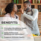 Probiotic 40 Billion CFU with Organic Prebiotics for Gut Health, 60 Count | Probiotics for Men and Women, Immune & Digestive Health Support with Lactobacillus from BioSchwartz, Non-GMO, Shelf Stable