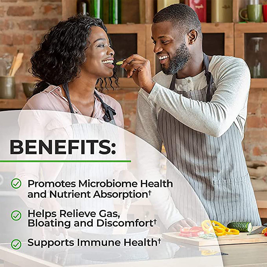 Probiotic 40 Billion CFU with Organic Prebiotics for Gut Health, 60 Count | Probiotics for Men and Women, Immune & Digestive Health Support with Lactobacillus from BioSchwartz, Non-GMO, Shelf Stable