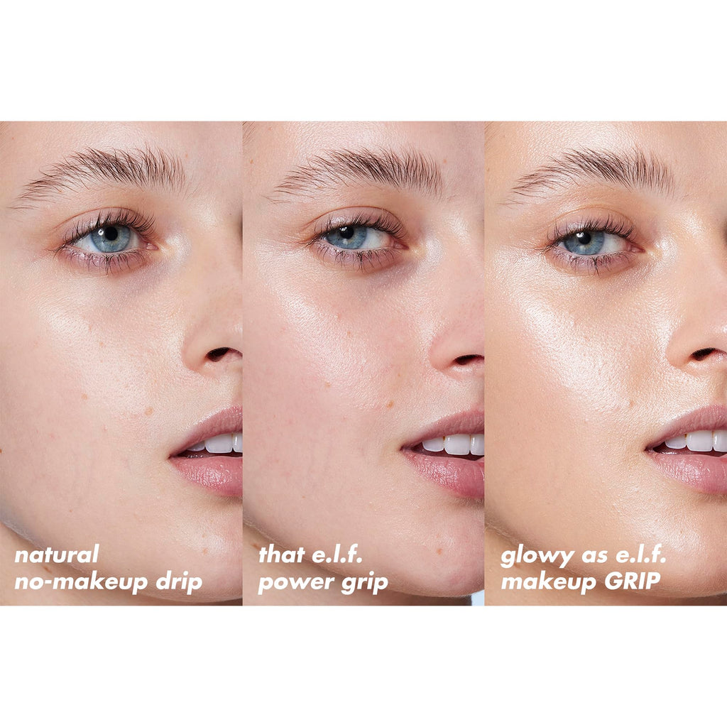 e.l.f. Power Grip Primer + 4% Niacinamide, Gel-Based & Hydrating Face Primer, Helps Visibly Even Skin & Brighten, Grips Makeup, Vegan & Cruelty-Free, 0.811 Fl Oz