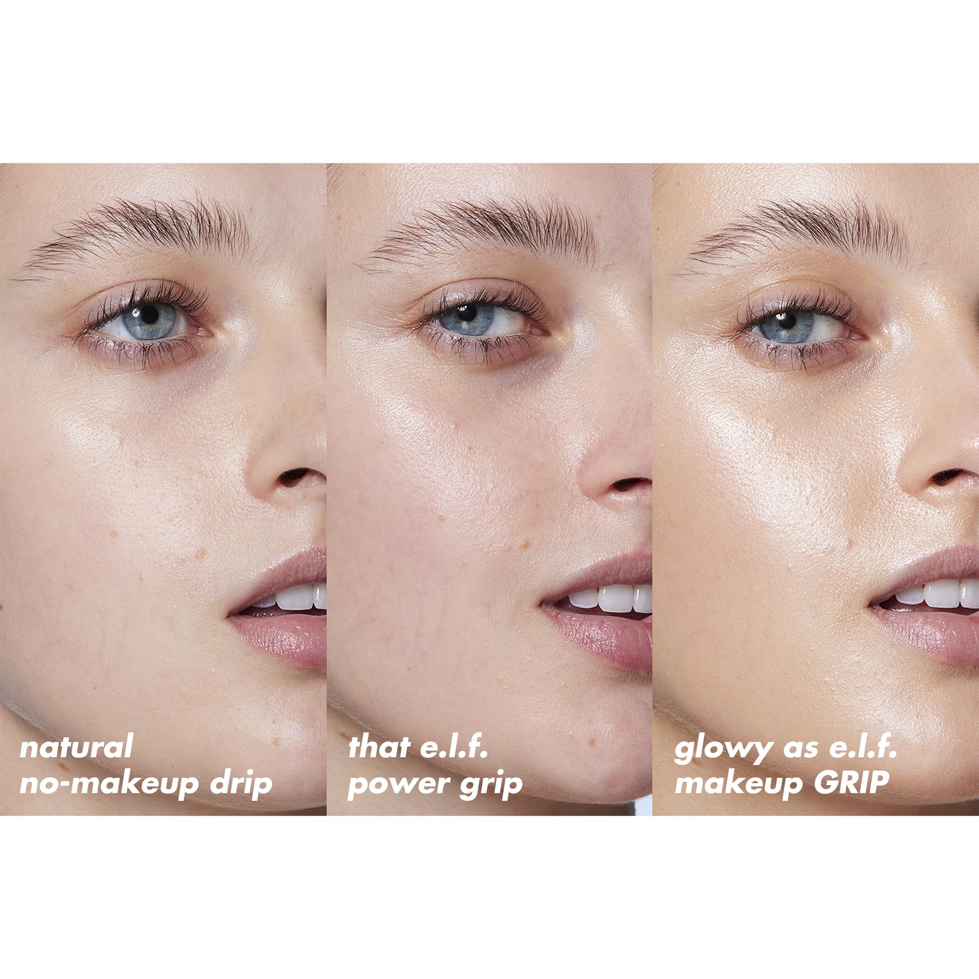 e.l.f. Power Grip Primer + 4% Niacinamide, Gel-Based & Hydrating Face Primer, Helps Visibly Even Skin & Brighten, Grips Makeup, Vegan & Cruelty-Free, 0.811 Fl Oz
