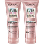 L'Oreal Paris Sulfate Free Bond Repair+ Shampoo, Hair Shampoo with Bond + Amino Acid Complex, Strengthens and Repairs Damaged or Color Treated Hair, EverPure, 6.8 Fl Oz (Packaging May Vary)