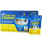 Bastion Toilet Tank Cleaner - 6-Uses. (*Not For Toilet Bowl*) Removes Rust, Mineral Deposits, Hard Water Stains, & Calcium Build Up. Contains 6 X 8oz Single Use Packets