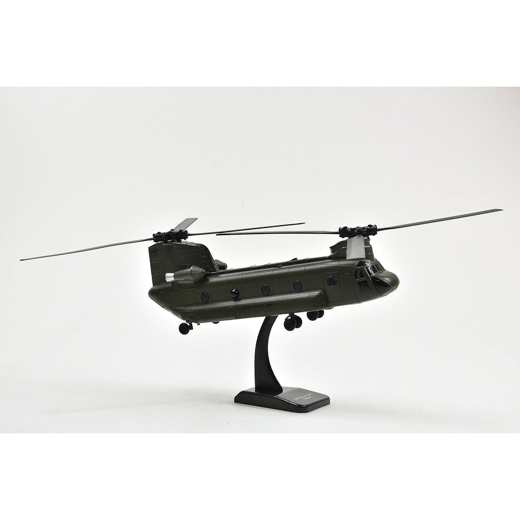 Buy now New Ray Boeing CH-47 Chinook Aircraft United States Army Olive Drab Military Mission Series 1/60 Diecast Model at indiglob india