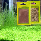 Buy now Aquarium Plant S.e,e,ds. not Fish Tank Aritificial Plastic Plant,10gram Mini-Leaf+8grame Long Hair Grass Fresh Water Carpet Decor Default at indiglob india