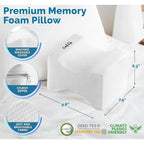 Buy now ComfiLife Orthopedic Knee and Leg Pillow for Side Sleepers Sleeping - 100% Polyurethane Foam for Back Pain, Hip Pain Relief at indiglob india