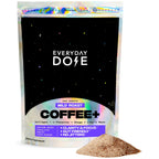 Everyday Dose Bold Medium Roast Mushroom Coffee 90mg Caffeine per serving with Grass-Fed Collagen, Chaga, Lions Mane & L-Theanine for Better Focus, Energy, Digestion, Skin, and Immunity 30 Servings