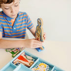 Buy now Melissa & Doug Magnetic Human Body Anatomy Play Set with 24 Magnetic Pieces and Storage Tray at indiglob india
