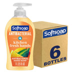 Buy now Softsoap Antibacterial Liquid Hand Soap, Kitchen Fresh Hand Soap, 11.25 Fl Oz (Pack of 6) at indiglob india