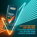 Degree Men Advanced Protection Antiperspirant, Adventure, 2.7 oz, 2-Pack | For active days, Helps stay fresh & confident, With MotionSense, Adventure scent