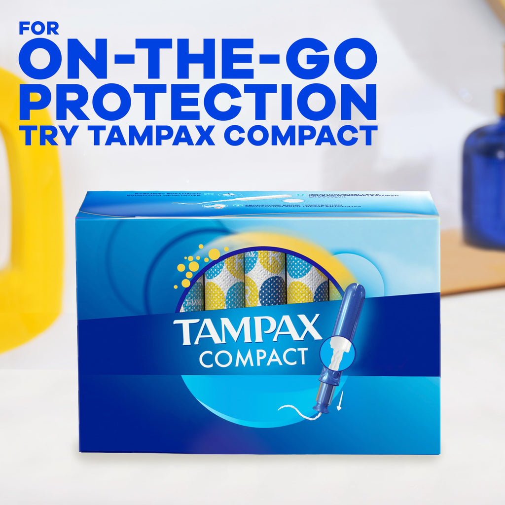 Tampax Pearl Tampons Multipack, with LeakGuard Braid, Super/Super Plus/Ultra Absorbency, Up to 100% Leak and Odor Free Protection, Unscented, 45 Count