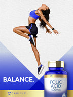 Carlyle Folic Acid 400 mcg | 400 Tablets