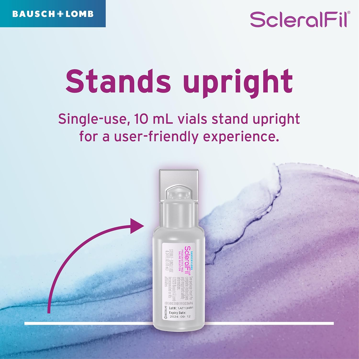 Buy now ScleralFil Preservative Free Saline Solution for Scleral Lenses, Buffered Isotonic Rinsing & Insertion Solution for Soft and Rigid Gas Permeable Contacts, Single-Use Vials, 30 Count at indiglob india
