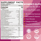 2 Pack - Womens Multivitamin Gummy, Methylated Multivitamin for Women, Biotin, Methylfolate, Iron, Collagen, Vitamins A C D, B Complex, Antioxidants for Women's Daily Support, Beauty, Immune, No Sugar