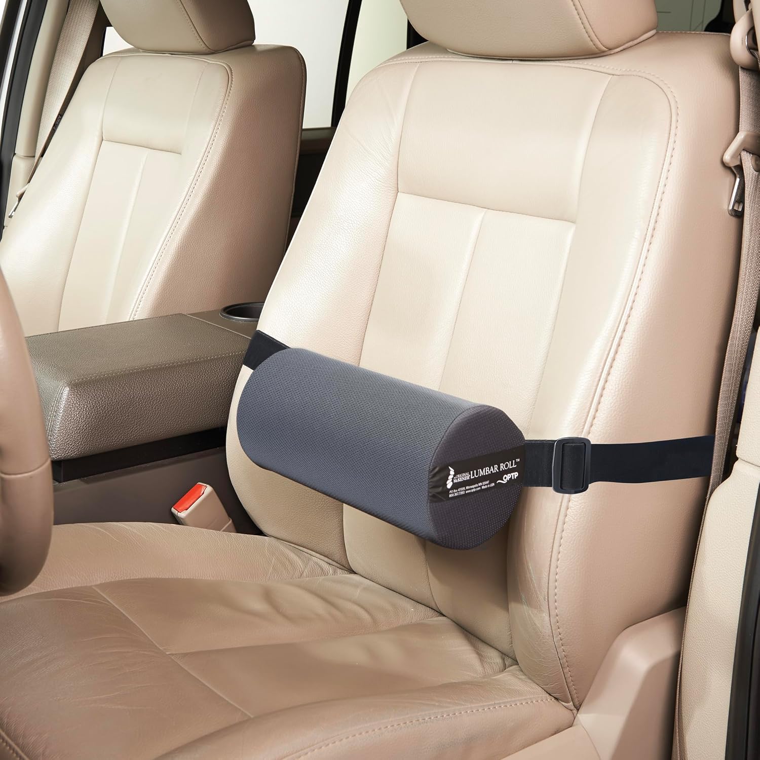 Buy now OPTP The Original McKenzie Lumbar Roll – USA-Made Low Back Lumbar Support for Office Chair & Car Seat Back Support Cushion. The Preferred Lumbar Pillow by Physical Therapists - Firm Density at indiglob india