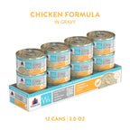 Weruva Wx Phos Focused, Chicken Formula in Gravy 3oz Can, Pack of 12