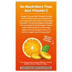 Emergen-C Vitamin C 1000mg Immune Support Chewables, Orange, 40 Tablets | Chewable Tablets, B Vitamins, Zinc and Manganese, No Water Needed, More Vitamin C than 10 Oranges