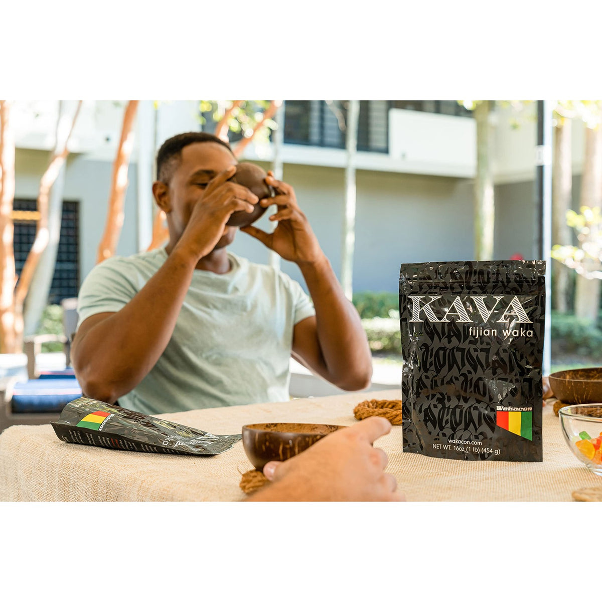 Wakacon Kava Kava Root Powder – Authentic, Noble Kava Root Powder from Fiji – Premium, Responsibly Sourced, 16 Oz