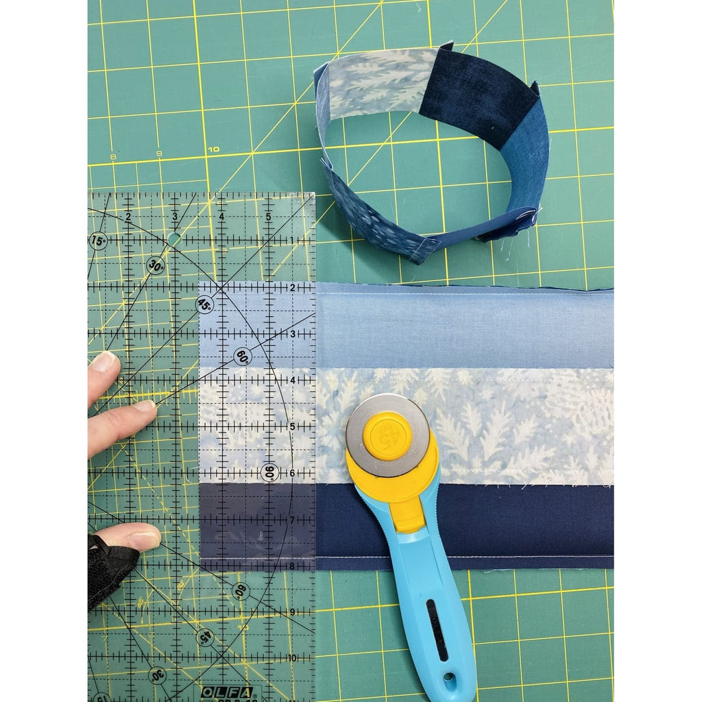 OLFA 45mm Quick-Change Rotary Cutter (RTY-2/C) - Tungsten Blade, Aqua