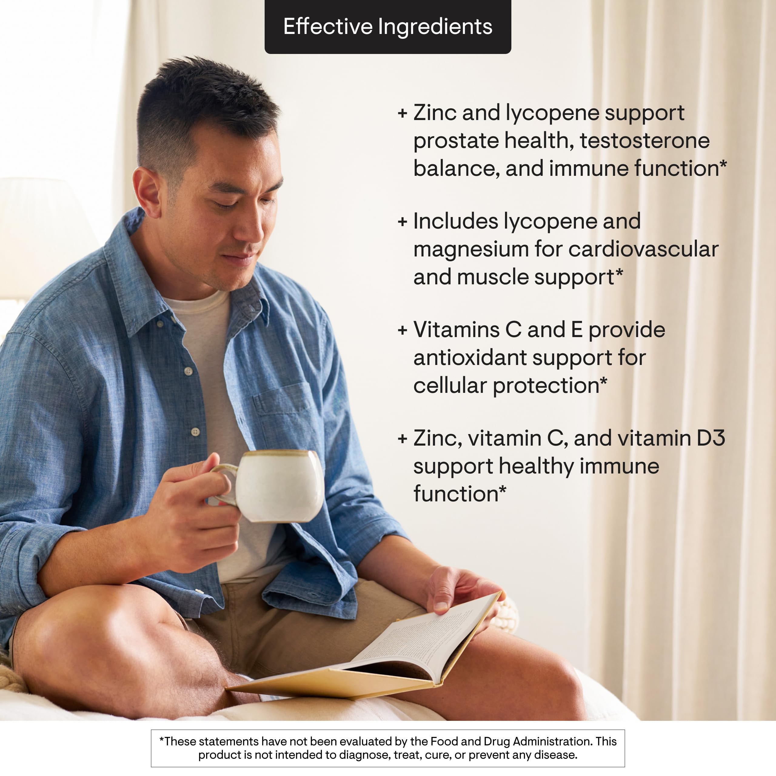 THORNE Men's Multi 50+, Comprehensive Daily Multi-Vitamin, 180 Capsules | Formulated with 23 Key Nutrients, Supports Prostate, Heart, Brain, Muscle & Immune Health*, Third-Party Certified