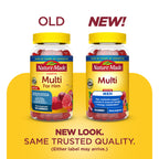 Nature Made Multi for Men, Mens Multivitamins Gummies, 150 Count | Gummy Vitamins and Minerals for Energy Metabolism Support, Multivitamin for Men, Cherry & Mixed Berry Flavors, 75 Day Supply