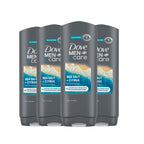 Buy now DOVE MEN + CARE Body and Face Wash Clean Comfort 4 Count for Healthier and Stronger Skin Effectively Washes Away Bacteria While Nourishing Your Skin, 18 oz Sea Salt + Citrus 18 Fl Oz (Pack of 4) at indiglob india