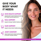 Multi Collagen Peptides 1300mg - Hydrolyzed Types I II III V & X - 120 Caps | Collagen Supplements for Women + Hyaluronic Acid, Vitamin C & E - Skin Hair Nails & Joint Support - Lab Tested, 60-Day Supply