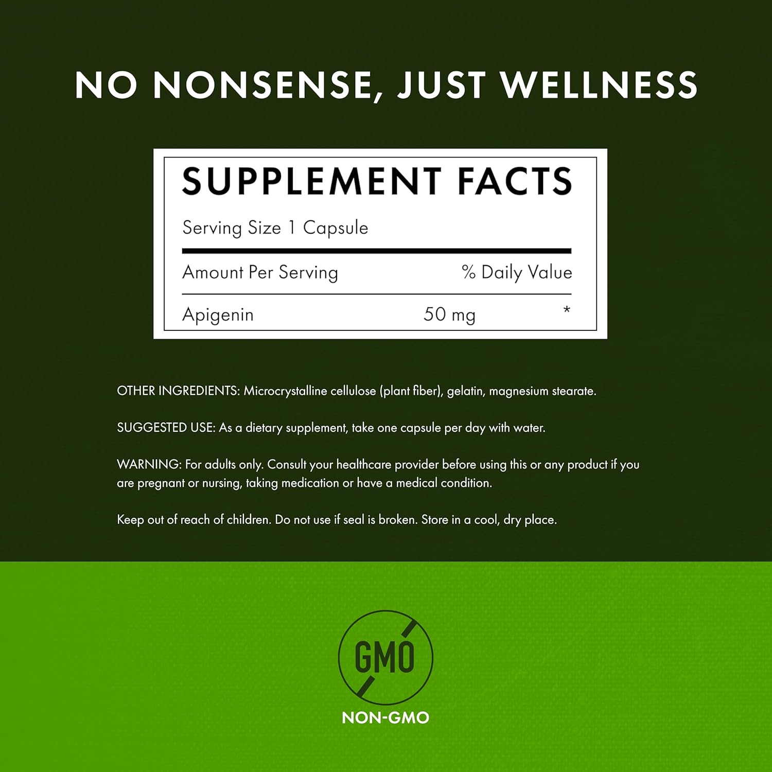 Buy now Swanson Apigenin Supplement, 50mg Capsules (90 Count), Helps Promote Sleep, Stress Relief & Overall Men's Health at indiglob india