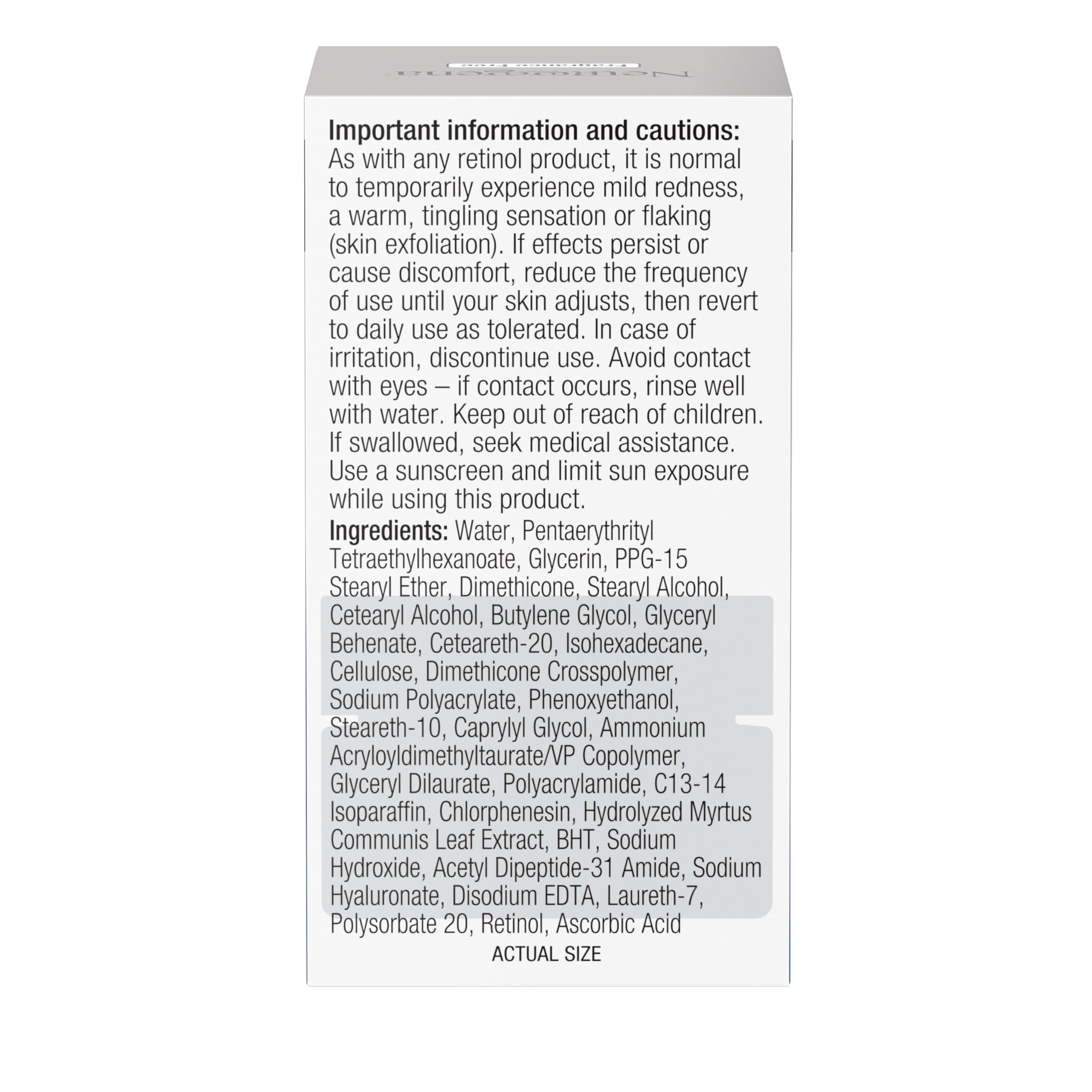 Buy now Neutrogena Rapid Wrinkle Repair Retinol Pro+ Anti-Wrinkle Eye Cream, Targeted Eye Cream for Wrinkles & Dark Circles, Formulated without Fragrance, Dyes, Phthalates, and Parabens, 0.5 oz at indiglob india