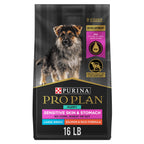 Purina Pro Plan Sensitive Skin & Stomach Puppy Dog Food, Large, 16 lb Bag