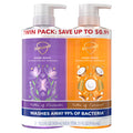 Safeguard Liquid Hand Soap, Micellar Deep Cleansing, Made with Natural Moisturizers, Enriched with Skin Conditioners, Coconut & Lavender Scent Twin Pack, 15.5 oz (Pack of 2)