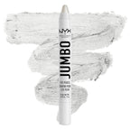 Buy now NYX PROFESSIONAL MAKEUP Jumbo Eye Pencil, Blendable Eyeshadow Stick & Eyeliner Pencil - Cottage Cheese (Silver) at indiglob india