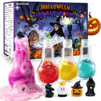 Halloween Bath Bombs Potion Kits for Kids with Toys Inside 4 Pcs Boo Basket