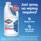 Buy now Turbo Disinfectant Cleaner for Sprayer Devices, Bleach-Free, Kills Cold and Flu Viruses and COVID-19 Virus, 64 Fluid Ounces at indiglob india