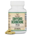 Dihydroberberine 100mg GlucoVantage, Metabolism, 60 Capsules | Metabolism Supplement, Gentler + Better-Absorbed Than Berberine, Patented GlucoVantage