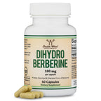 Dihydroberberine 100mg GlucoVantage, Metabolism, 60 Capsules | Metabolism Supplement, Gentler + Better-Absorbed Than Berberine, Patented GlucoVantage