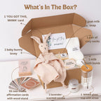 New Mom Care Package After Baby, 7pcs New Mom Gifts Set After Birth, Postpartum Gifts for Mom, After Birth Postpartum Essentials for Mom Kit, Pregnancy Gifts for First-Time Moms, Expecting Mom