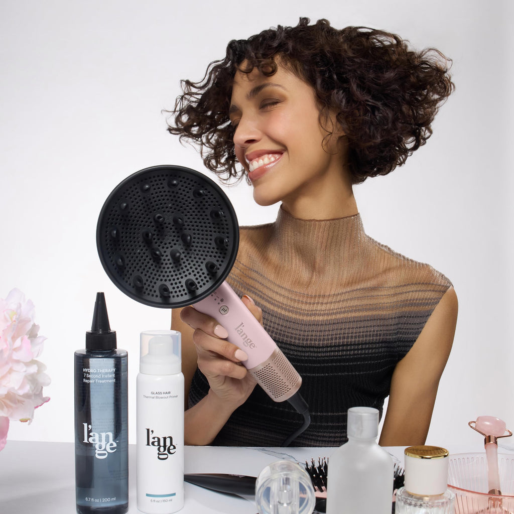 L’ANGE HAIR Axia HaloRing Magnetic Diffuser | Curl-Enhancing Hair Dryer Attachment for Curls, Waves & Coils | Reduces Frizz, Boosts Definition & Bounce | For Axia Dryer Only