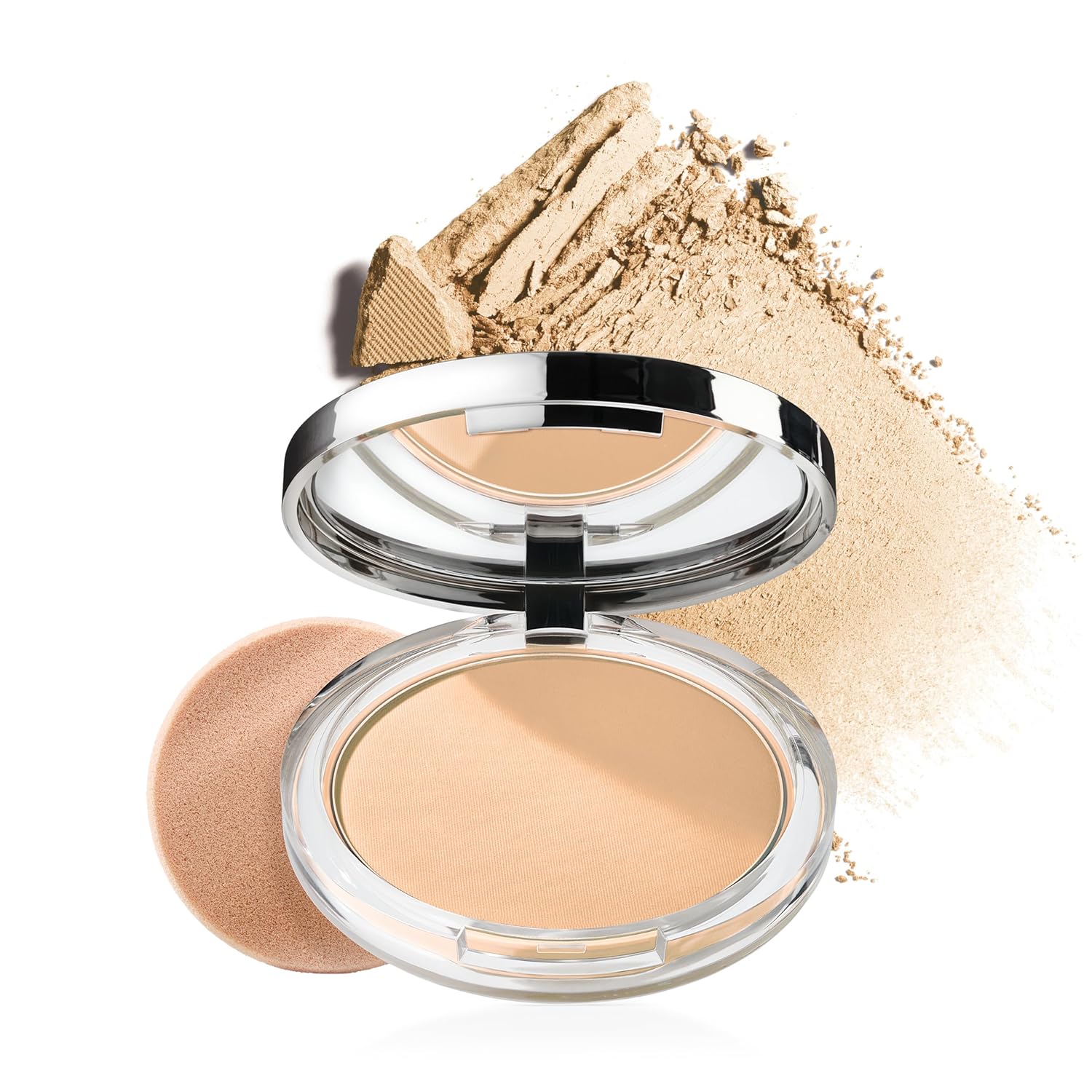 Buy now Clinique Stay-Matte Sheer Pressed Powder For Oily Skin Types | Sheer Coverage + Matte Finish | Minimizes Shine AC Stay Cream 18 at indiglob india