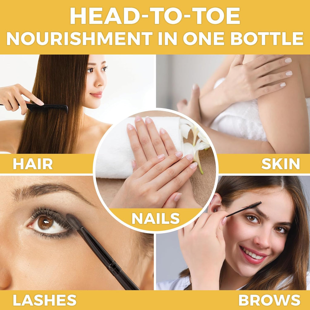Buy now Viva Naturals Cold pressed Organic Castor Oil 16 fl oz - Castor Oil for Face, Eyelashes, Traditional Eyebrow Serum, Hair Oil - Certified Organic & Non-GMO at indiglob india