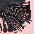 Buy now e.l.f. Ultimate Makeup Brush Set & Travel Roll, 17-Piece Brush Kit, Brushes For Eyeshadow, Foundation, Powder, Concealer & more, Vegan & Cruelty-Free at indiglob india