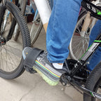 Medsuo 1 Pair Bike Pedal Straps Toe Clips Strap Tape Adjustable Anti-Slip