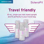 Buy now ScleralFil Preservative Free Saline Solution for Scleral Lenses, Buffered Isotonic Rinsing & Insertion Solution for Soft and Rigid Gas Permeable Contacts, Single-Use Vials, 30 Count at indiglob india