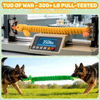 LECHONG 2-Pack 40” Extra-Long Squeaky Dog Toys for Large Dogs, Soft Chew Plush Stuffed Animal Dogs Toy, Interactive Tug-of-War Dog Toys for All Dogs to Keep Them Busy