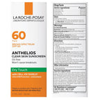Buy now La Roche-Posay Anthelios Clear Skin Sunscreen Dry Touch SPF 60, Oil Free Sunscreen For Face, Oil Absorbing, Broad Spectrum SPF + Antioxidants, Non-Greasy, Oxybenzone Free, Travel Size at indiglob india