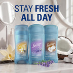 Secret Fresh Antiperspirant Deodorant for Women, 72hr Breathable Sweat & Odor Protection, Instant Freshness & Gentle, PH Balancing Minerals, Clear Gel, Cool Waterlily Scent, 2.6 oz (Pack of 3)