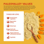 Paleovalley Superfood Golden Milk with Turmeric and Organic Mushrooms
